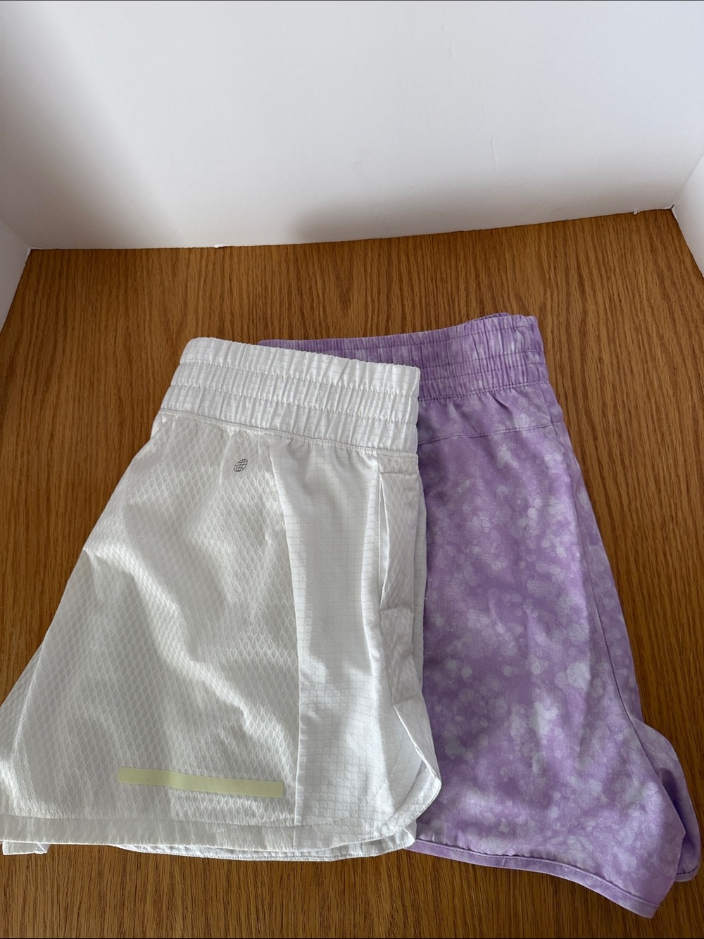 Adidas X-City Reflect At Night Athletic Shorts & Lilac Athletic Workout Shorts